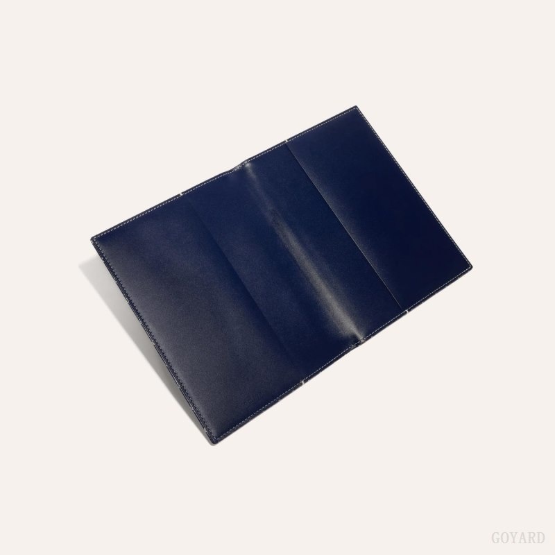 Navy Blue Goyard CASTIGLIONE DOCUMENT COVER | RALT8266