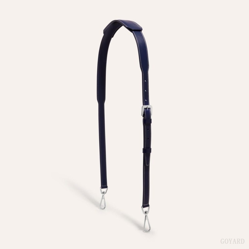 Navy Blue Goyard CUIR MM STRAP | YNLD9268