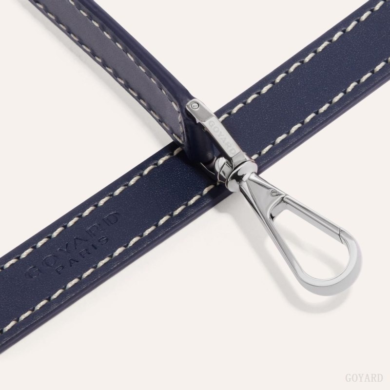 Navy Blue Goyard CUIR PM STRAP | YDMZ2750