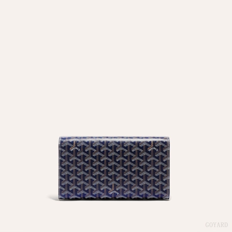 Navy Blue Goyard Monte-Carlo PM Clutch | QIHR1646