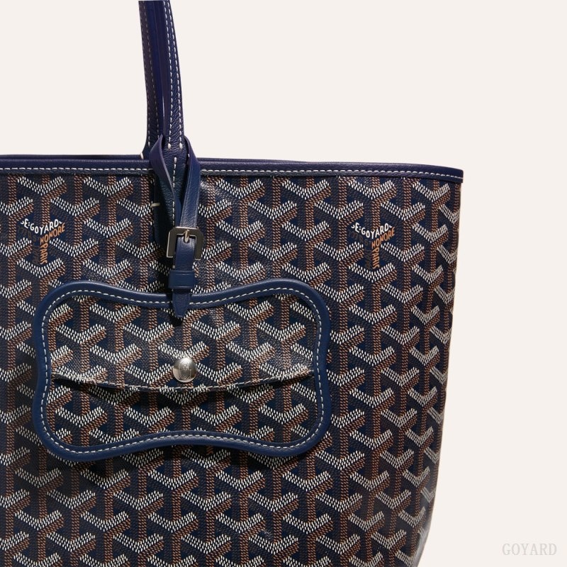 Navy Blue Goyard Os Grey Dog pocket | AJIN1016