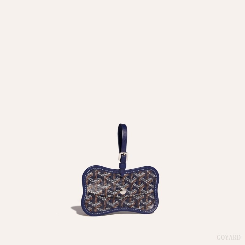 Navy Blue Goyard Os Grey Dog pocket | AJIN1016