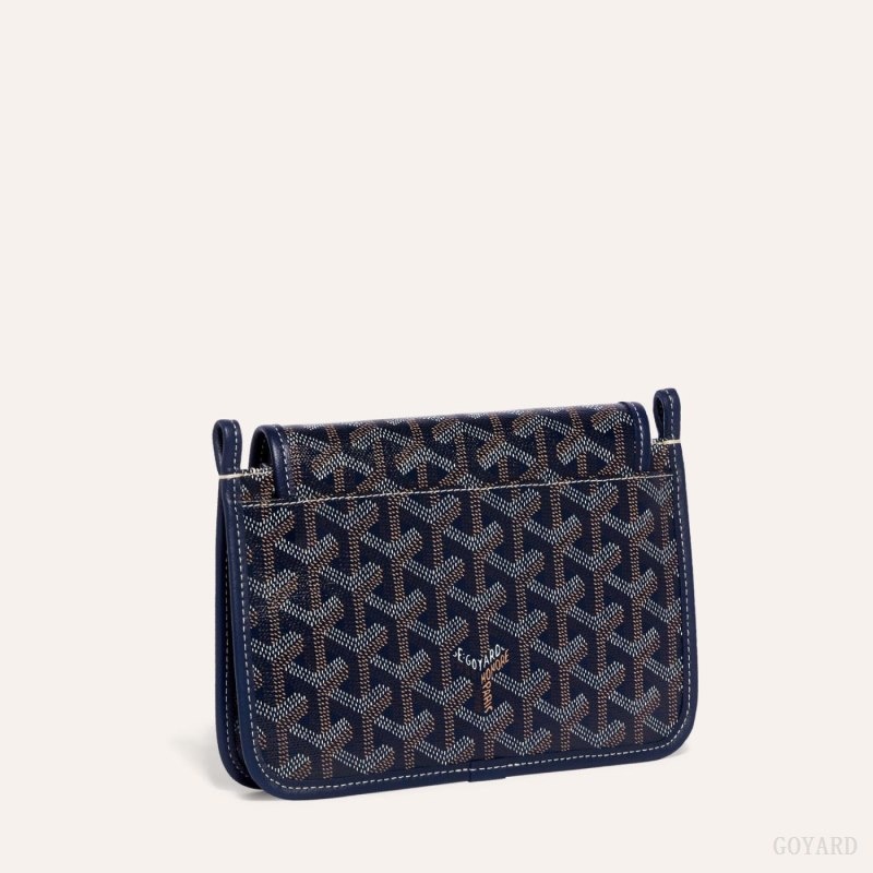 Navy Blue Goyard PLUMET POCKET WALLET | WFCZ0854