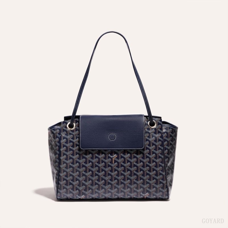 Navy Blue Goyard ROUETTE PM BAG | JCWN5612