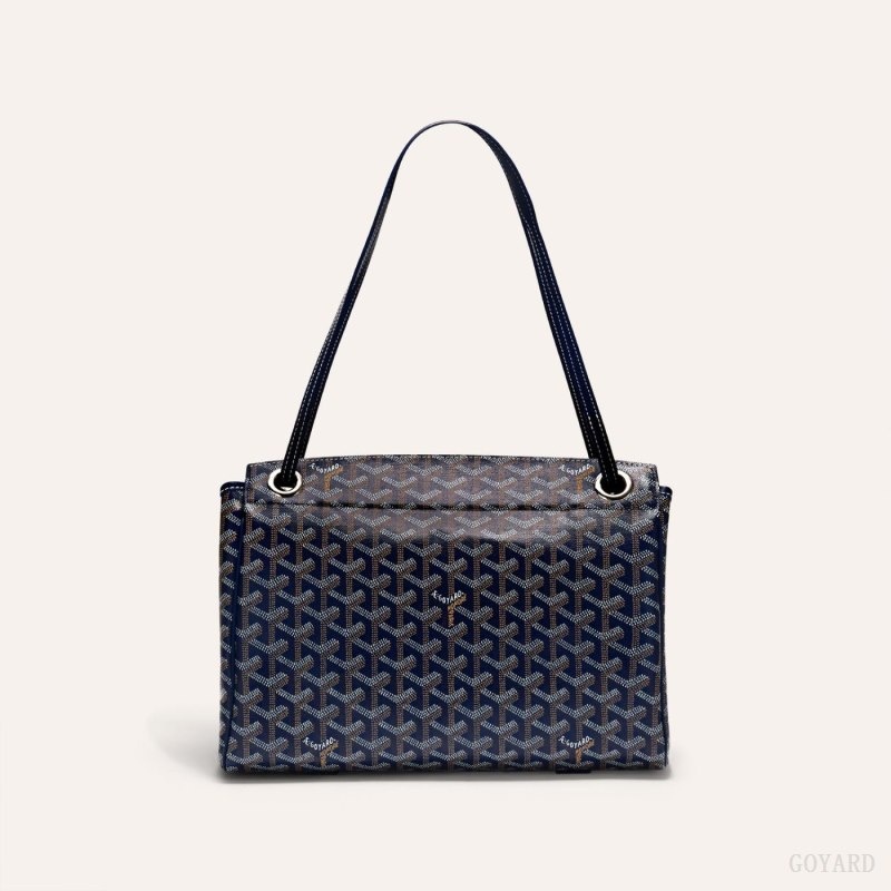 Navy Blue Goyard ROUETTE PM BAG | JCWN5612