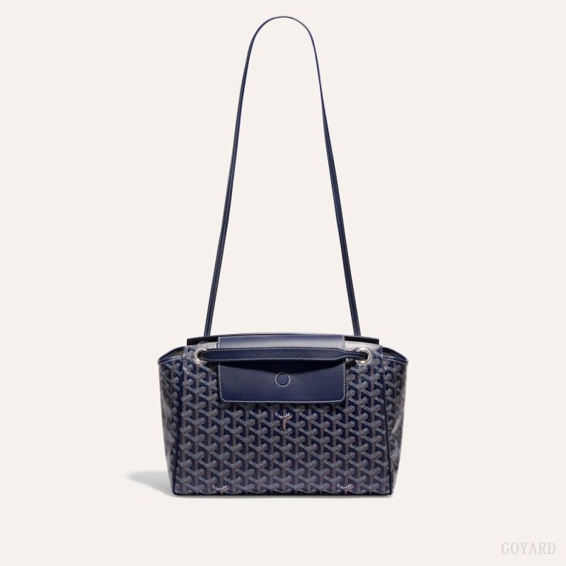 Navy Blue Goyard ROUETTE PM BAG | JCWN5612