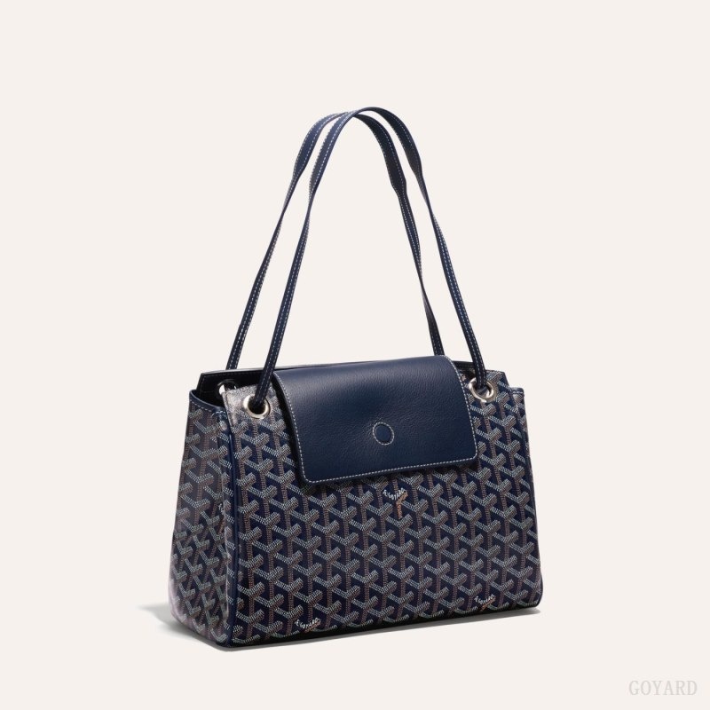 Navy Blue Goyard ROUETTE PM BAG | JCWN5612