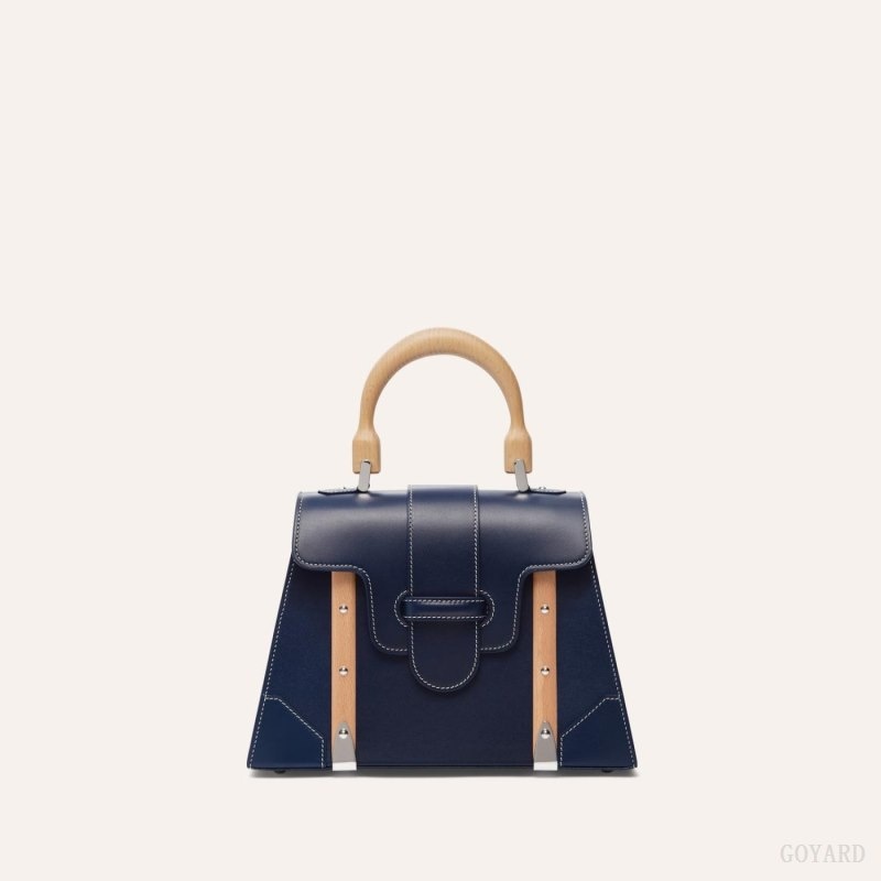 Navy Blue Goyard SAÏGON PM BAG | UPRQ3302