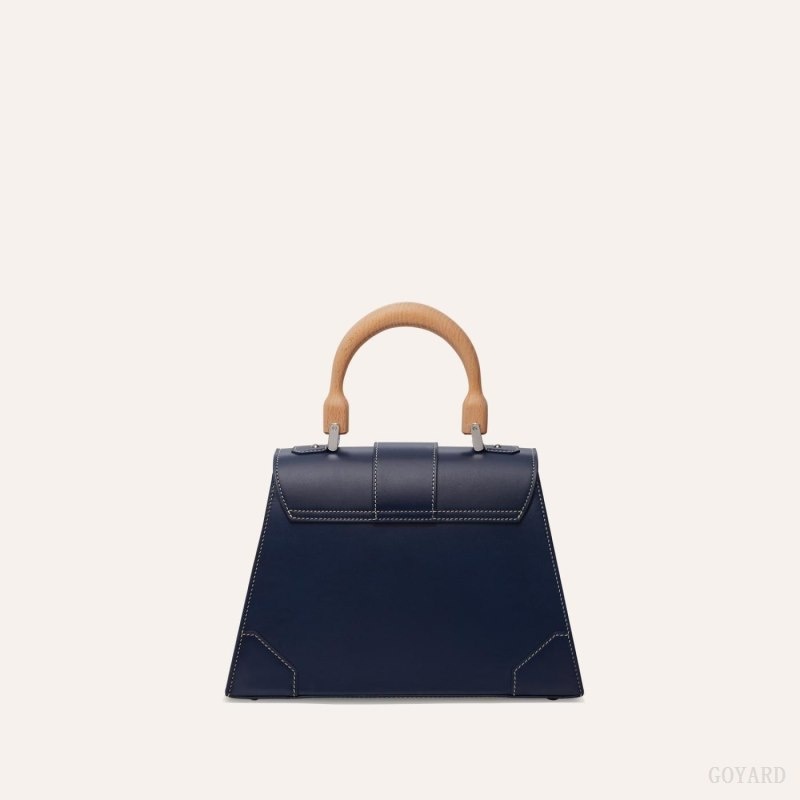 Navy Blue Goyard SAÏGON PM BAG | UPRQ3302