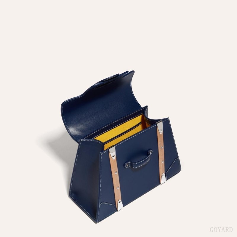 Navy Blue Goyard SAÏGON PM BAG | UPRQ3302