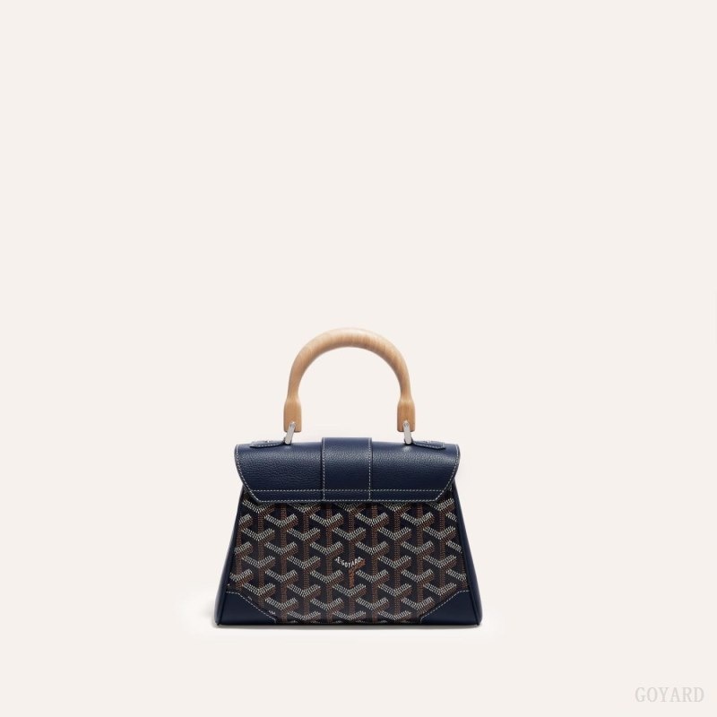 Navy Blue Goyard SAIGON SOUPLE MINI BAG | CFRK6196