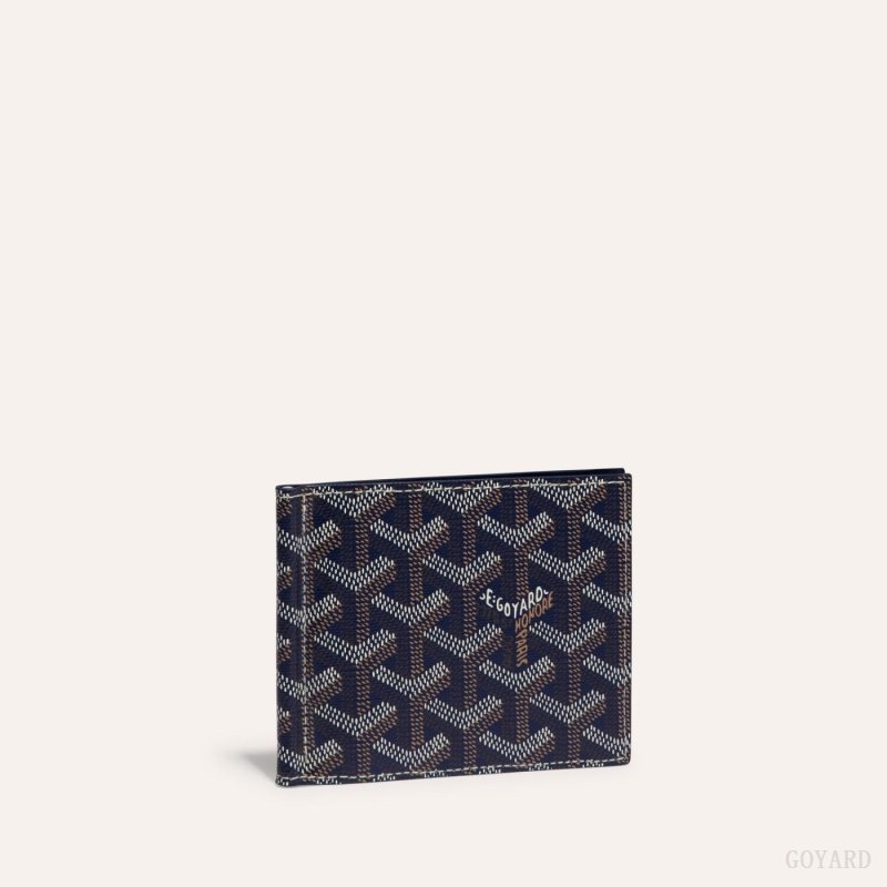 Navy Blue Goyard SAINT-THOMAS BILL FOLD | MBVX5268