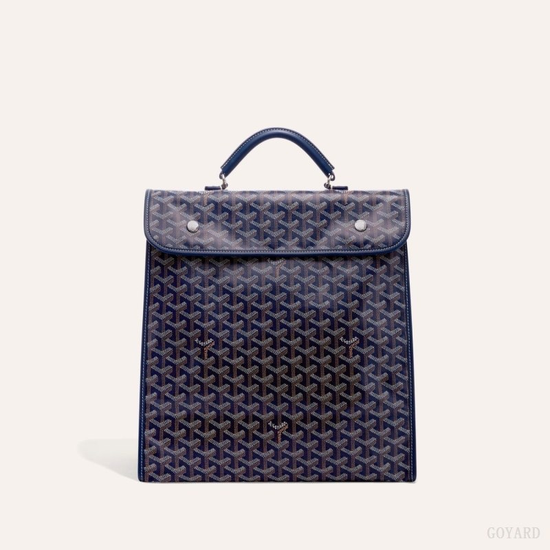 Navy Blue Goyard SAINT LEGER BACKPACK | GJTH5783