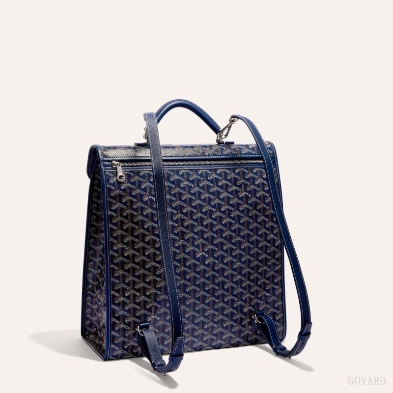 Navy Blue Goyard SAINT LEGER BACKPACK | GJTH5783