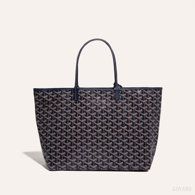 Navy Blue Goyard SAINT LOUIS PM BAG | MDQI0073