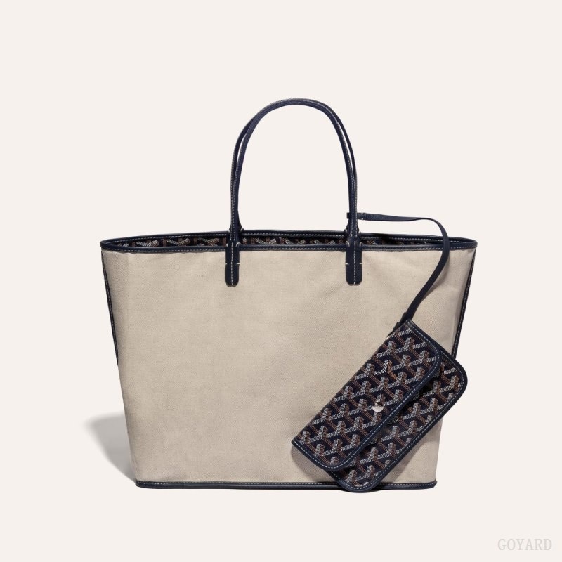 Navy Blue Goyard SAINT LOUIS PM BAG | MDQI0073