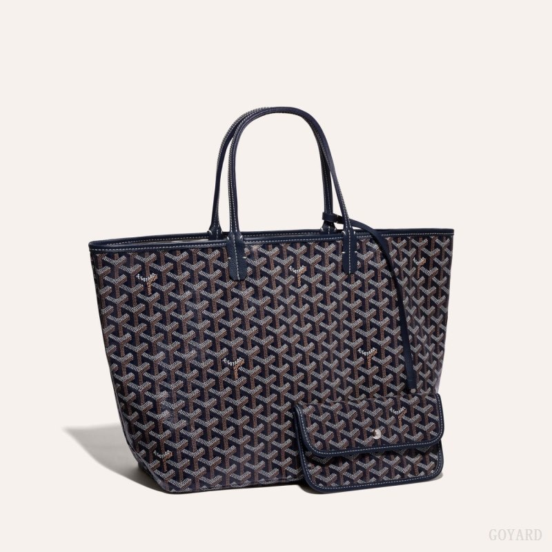 Navy Blue Goyard SAINT LOUIS PM BAG | MDQI0073