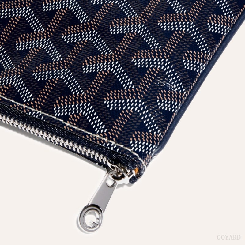 Navy Blue Goyard SÉNAT PM POCKET | IUGX5031