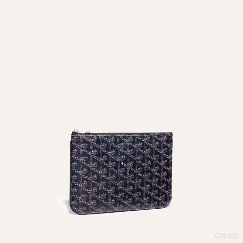 Navy Blue Goyard SÉNAT PM POCKET | IUGX5031