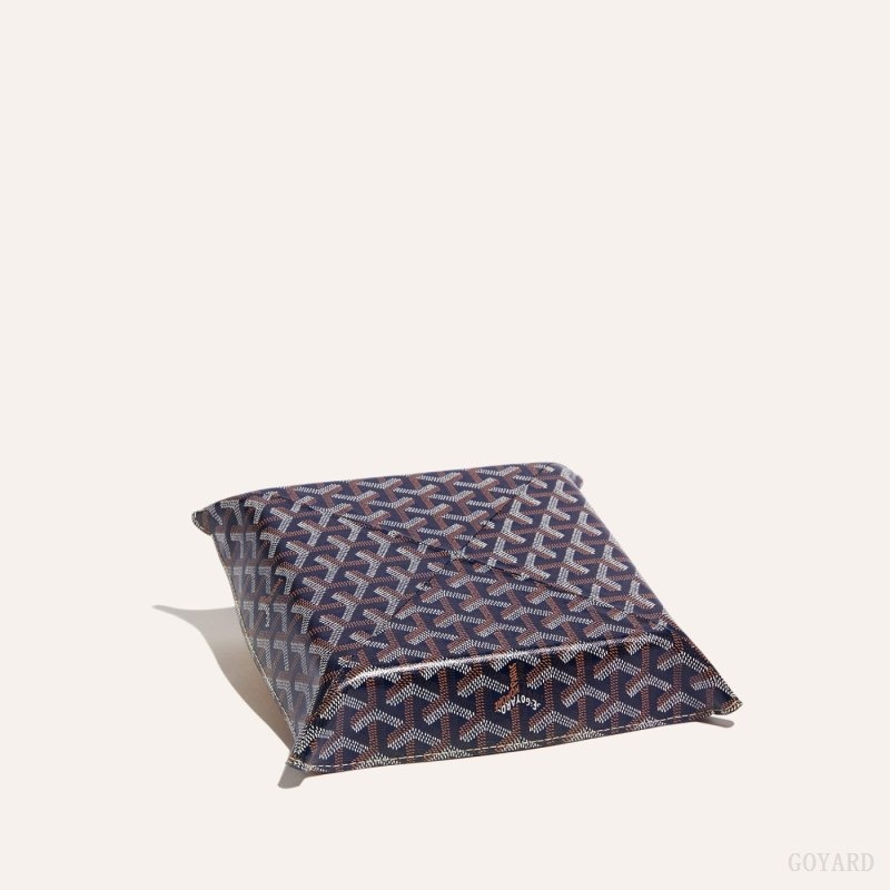 Navy Blue Goyard Vide Poche Fourre-Tout | KFUA9692