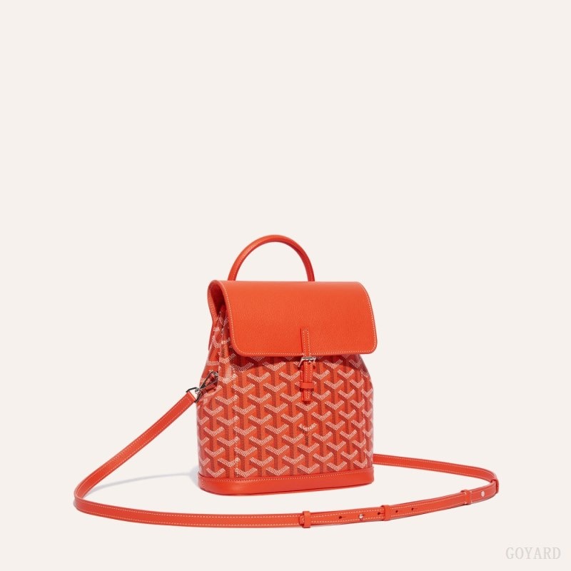 Orange Goyard Alpin Mini Backpack | TJME7425