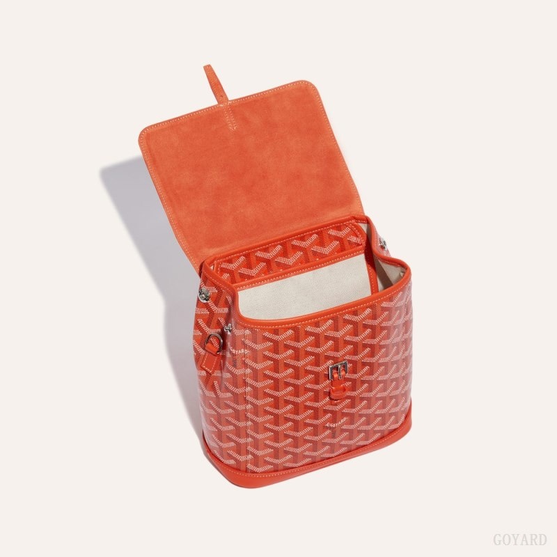 Orange Goyard Alpin Mini Backpack | TJME7425