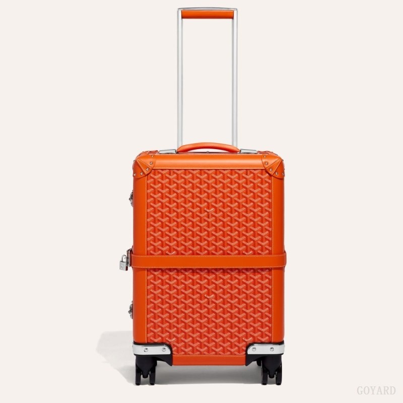 Orange Goyard BOURGET PM TROLLEY CASE | MLTI5934