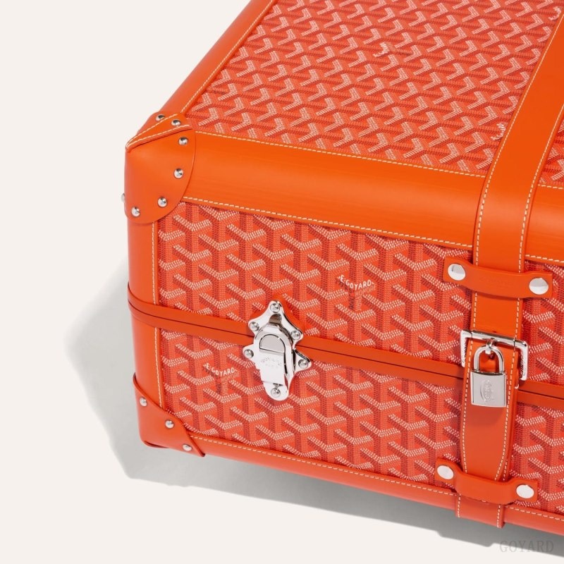 Orange Goyard BOURGET PM TROLLEY CASE | MLTI5934