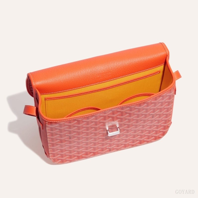 Orange Goyard Belvedere MM Bag | NPRC8155