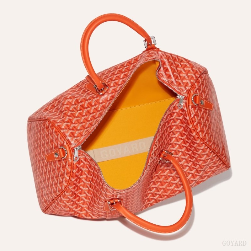 Orange Goyard Boston 50 bag | LAUC2955