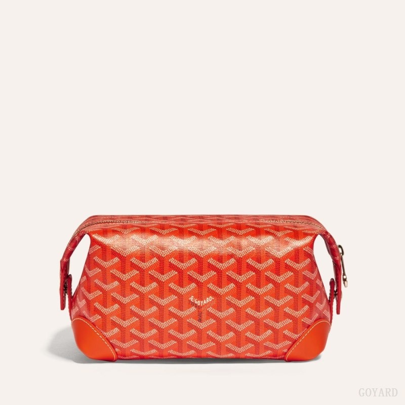 Orange Goyard Bowling 25 Toiletry Bag | XJAH0748