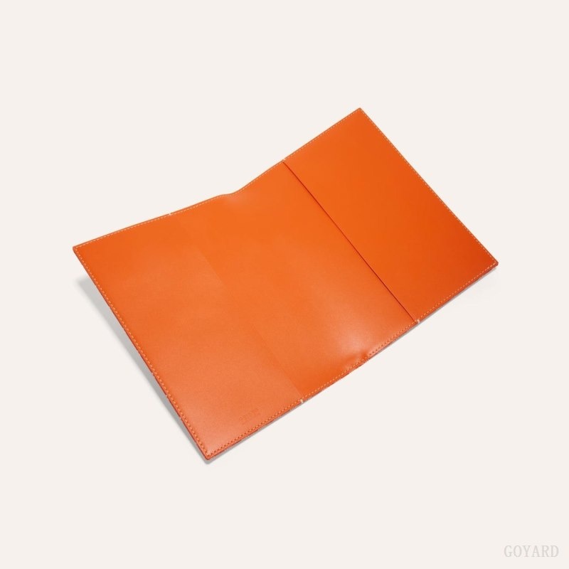 Orange Goyard CASTIGLIONE DOCUMENT COVER | WMAC4852