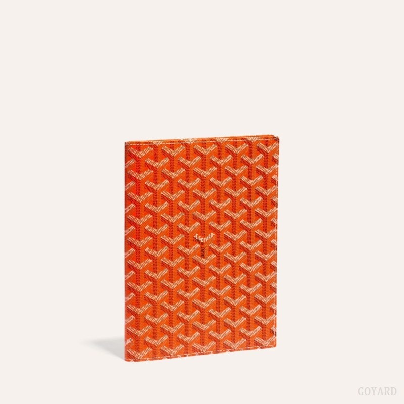 Orange Goyard CASTIGLIONE DOCUMENT COVER | WMAC4852