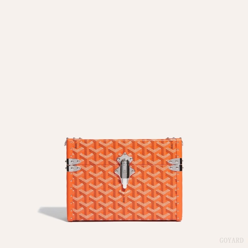 Orange Goyard Cassette Trunk Bag | JCYZ7374