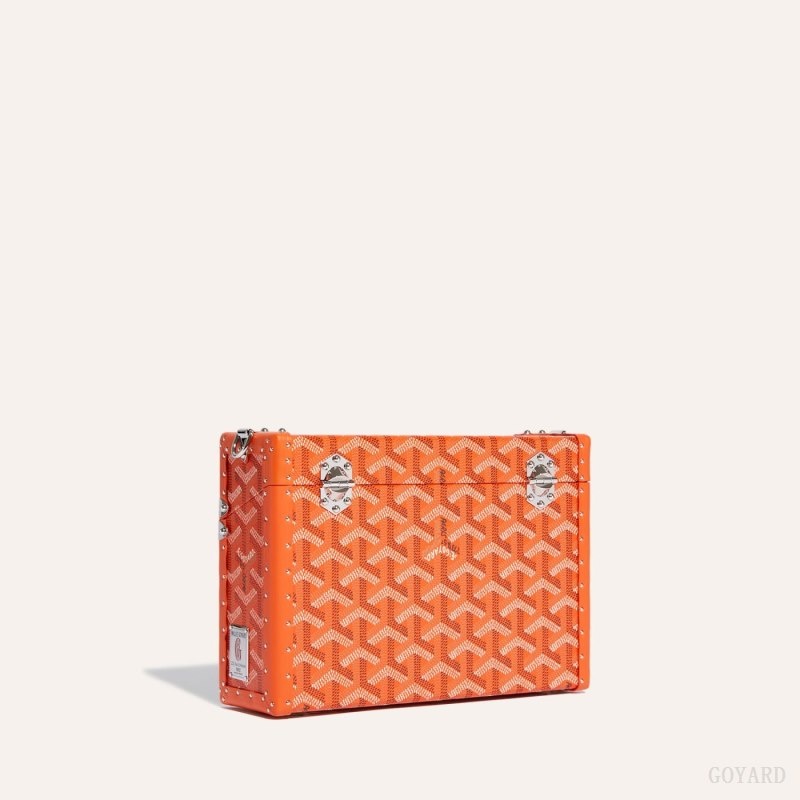 Orange Goyard Cassette Trunk Bag | JCYZ7374