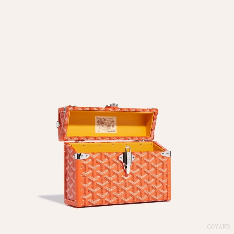 Orange Goyard Cassette Trunk Bag | JCYZ7374