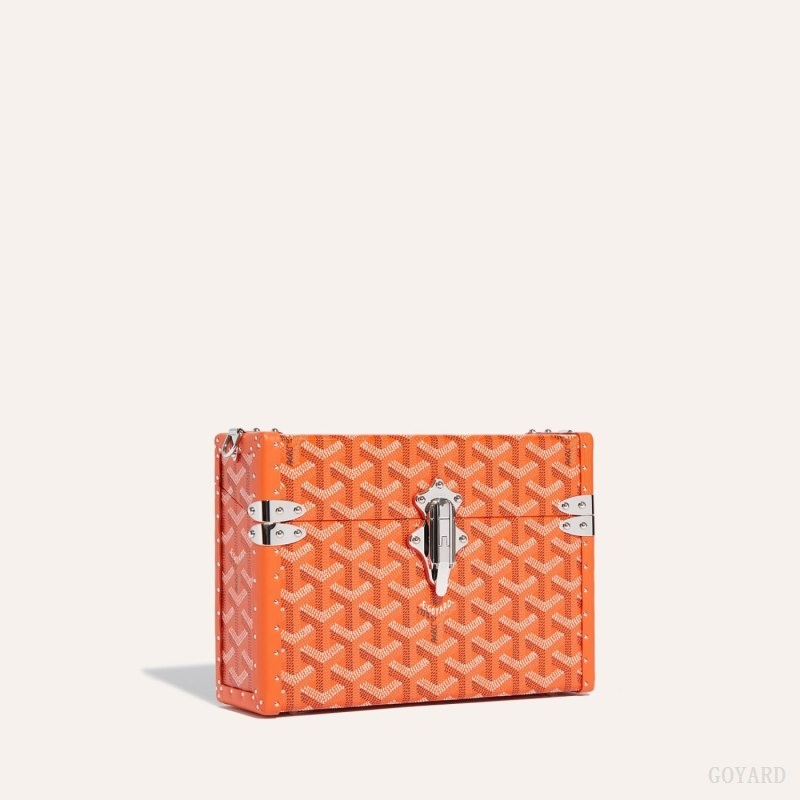 Orange Goyard Cassette Trunk Bag | JCYZ7374