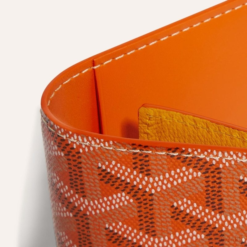 Orange Goyard GRENELLE PASSPORT COVER | PYRB4952