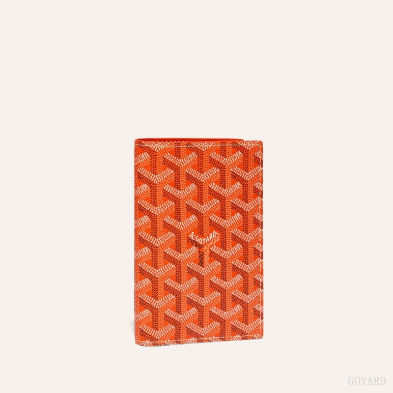 Orange Goyard GRENELLE PASSPORT COVER | PYRB4952