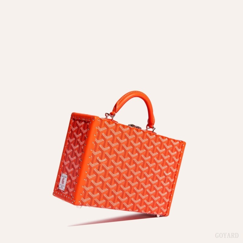 Orange Goyard Grand Hôtel Trunk Bag | DILC7060