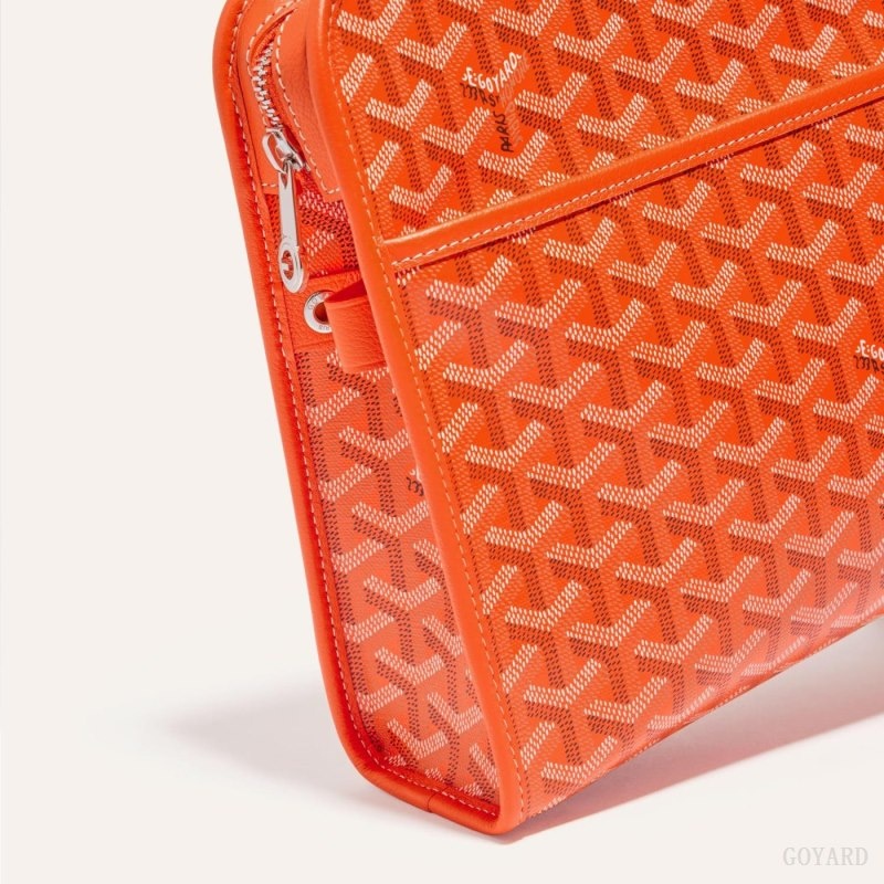 Orange Goyard JOUVENCE GM TOILET BAG | OLDB9485