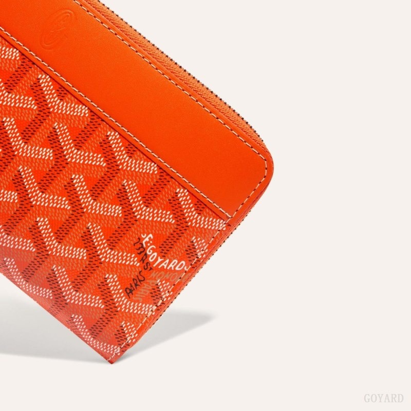 Orange Goyard MATIGNON GM WALLET | YITC8160