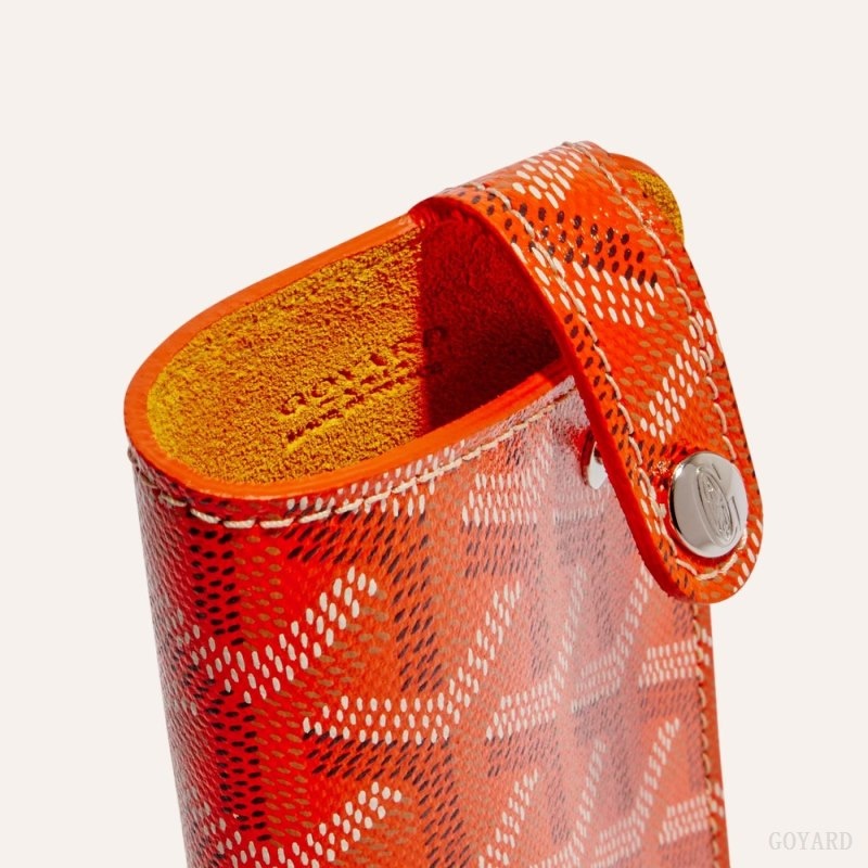 Orange Goyard MONTMARTRE PM GLASSES CASE | EHZI5613