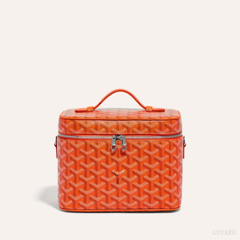 Orange Goyard MUSE VANITY CASE | MZQW4297