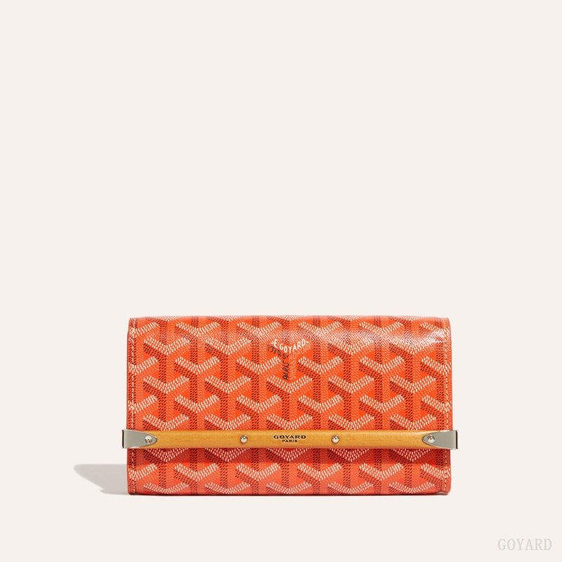 Orange Goyard Monte-Carlo Mini Case | DXCT6366