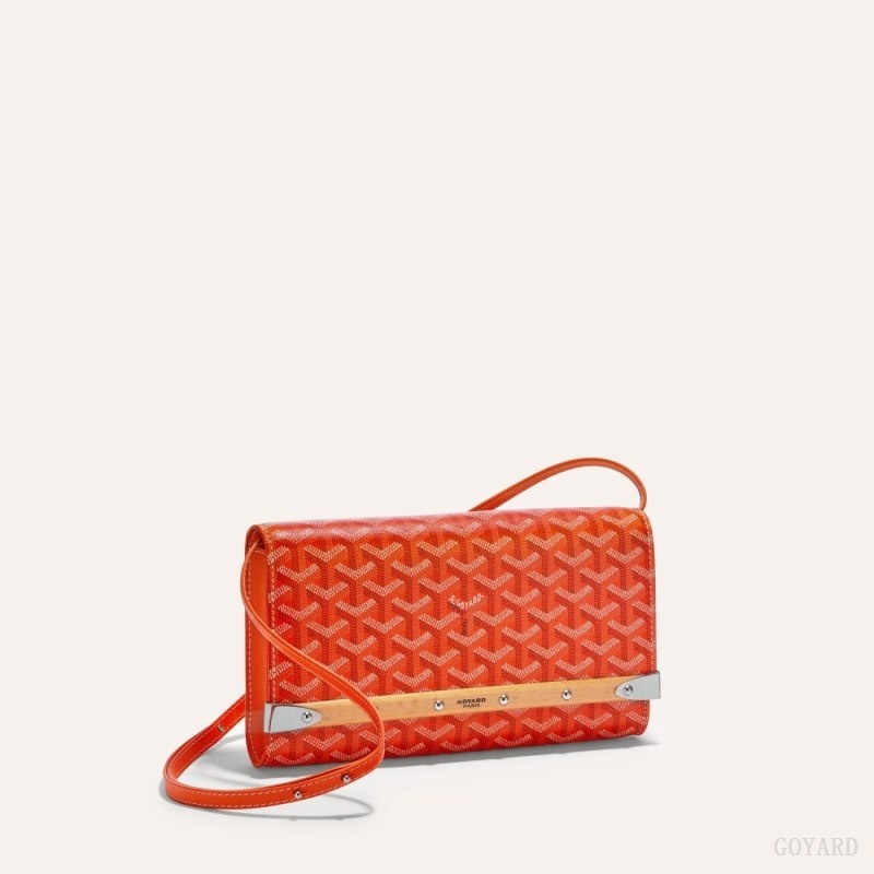 Orange Goyard Monte-Carlo PM Clutch | EESV5080