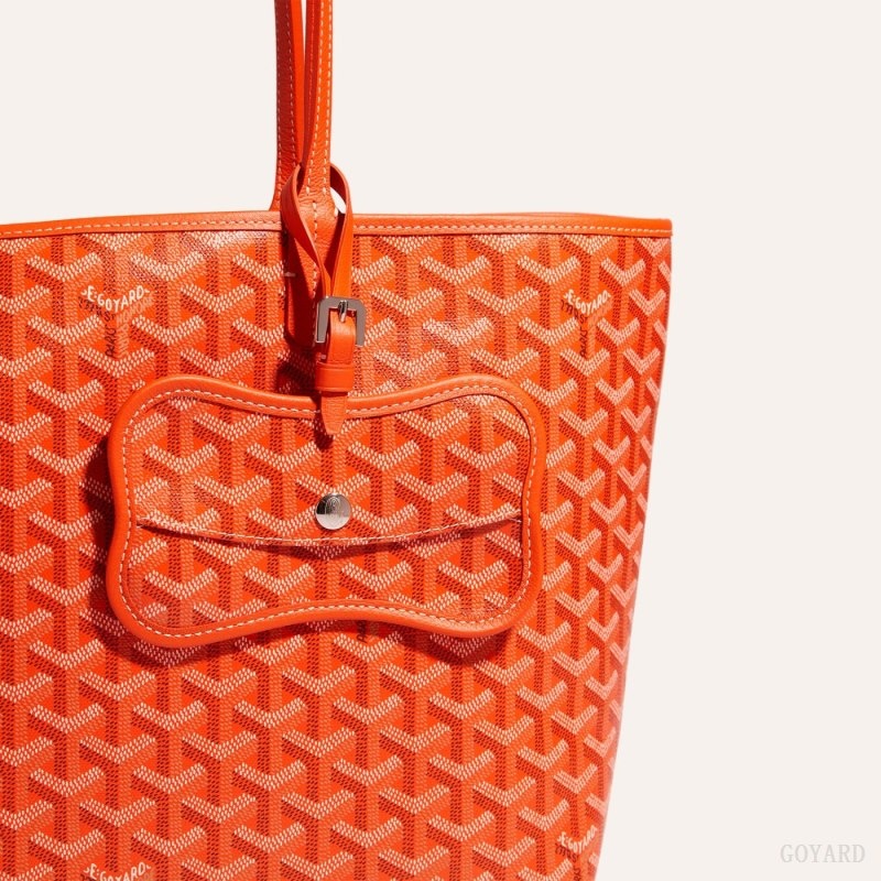 Orange Goyard Os Grey Dog pocket | SDHN3093