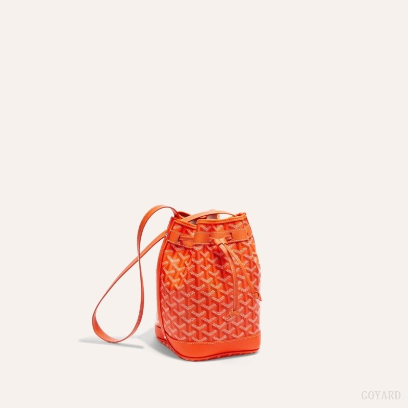 Orange Goyard PETIT FLOT BUCKET BAG | VYYC1353