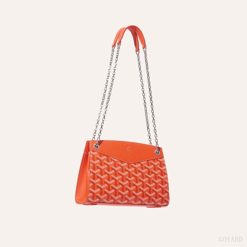 Orange Goyard Rouette Structuré Mini Bag | SUQV1074