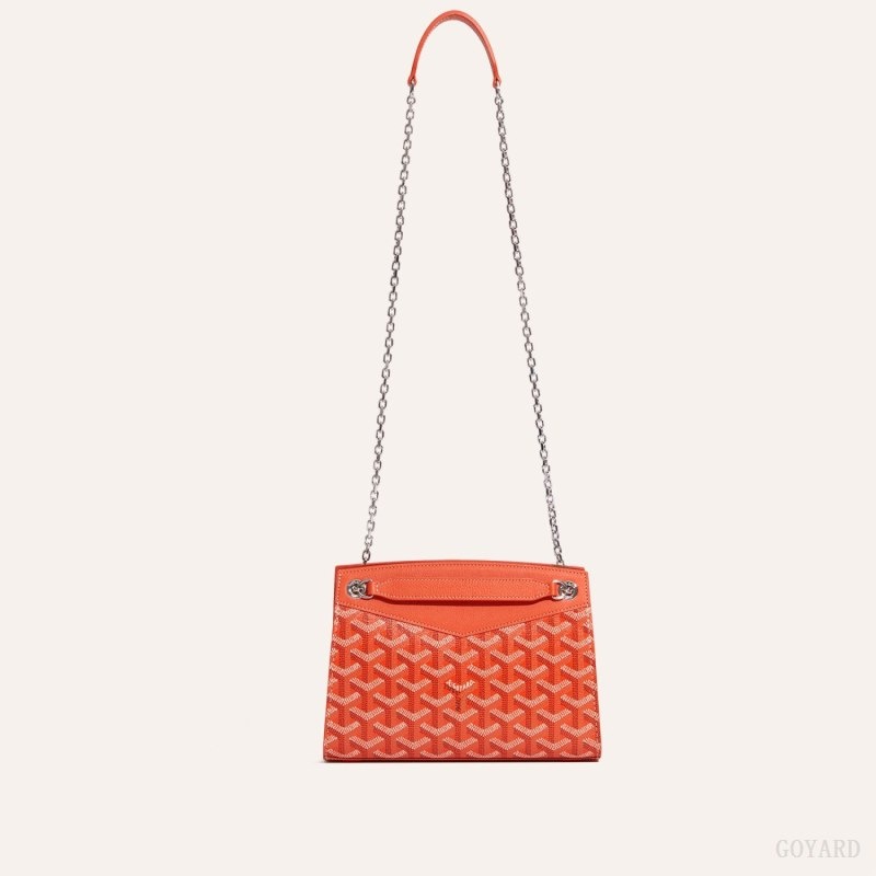 Orange Goyard Rouette Structuré Mini Bag | SUQV1074